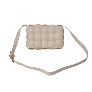 BOTTEGA VENETA Padded Cassette Intrecciato Shoulder Bag Pink